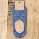 Escuyer Accessories Socks and Tights No Show Socks in Blue Blue / One Size