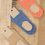 Escuyer Accessories Socks and Tights No Show Socks in Blue Blue / One Size