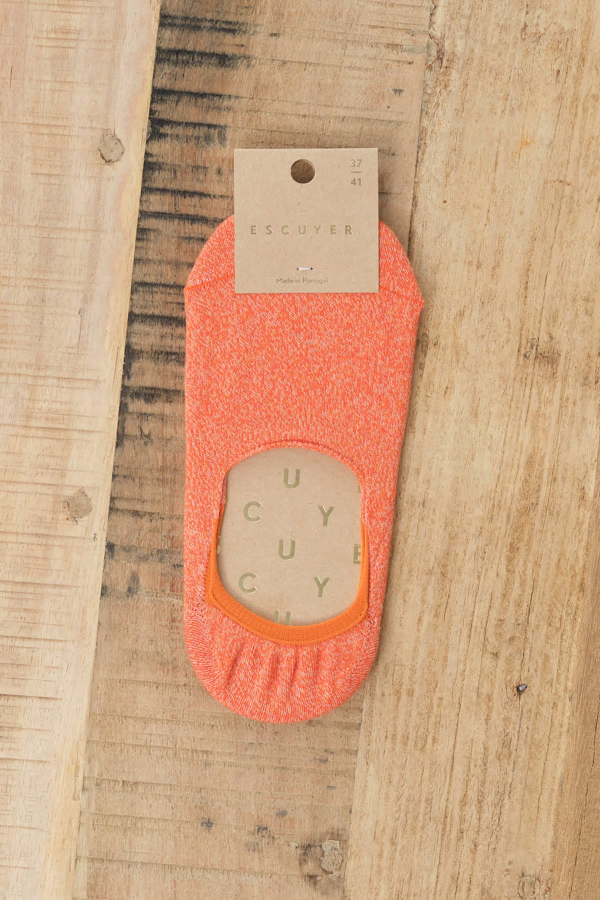 Escuyer Accessories Socks and Tights No Show Socks in Orange Orange / One Size
