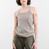 Evam Eva Apparel Womens Blouses Cashmere Camisole in Beige