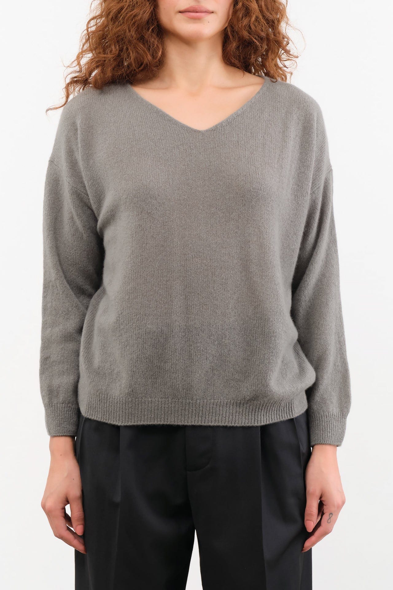 Evam Eva Apparel Womens Sweaters Cashmere Pullover