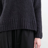 Evam Eva Apparel Womens Sweaters Cashmere Pullover in North Sea