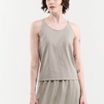 Evam Eva Apparel Womens Blouses Cotton Camisole in Grege