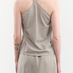 Evam Eva Apparel Womens Blouses Cotton Camisole in Grege