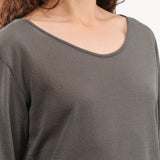 Evam Eva Apparel Womens Sweaters Cotton Pullover