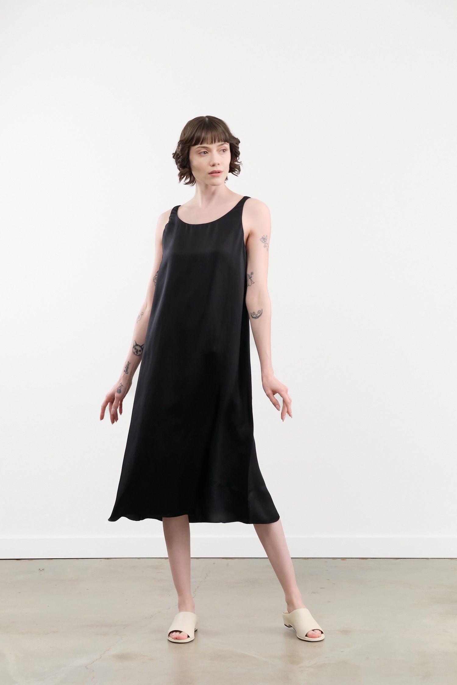 Evam Eva Apparel Womens Dresses Inner One-Piece