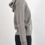hooded cashmere sweater evam eva