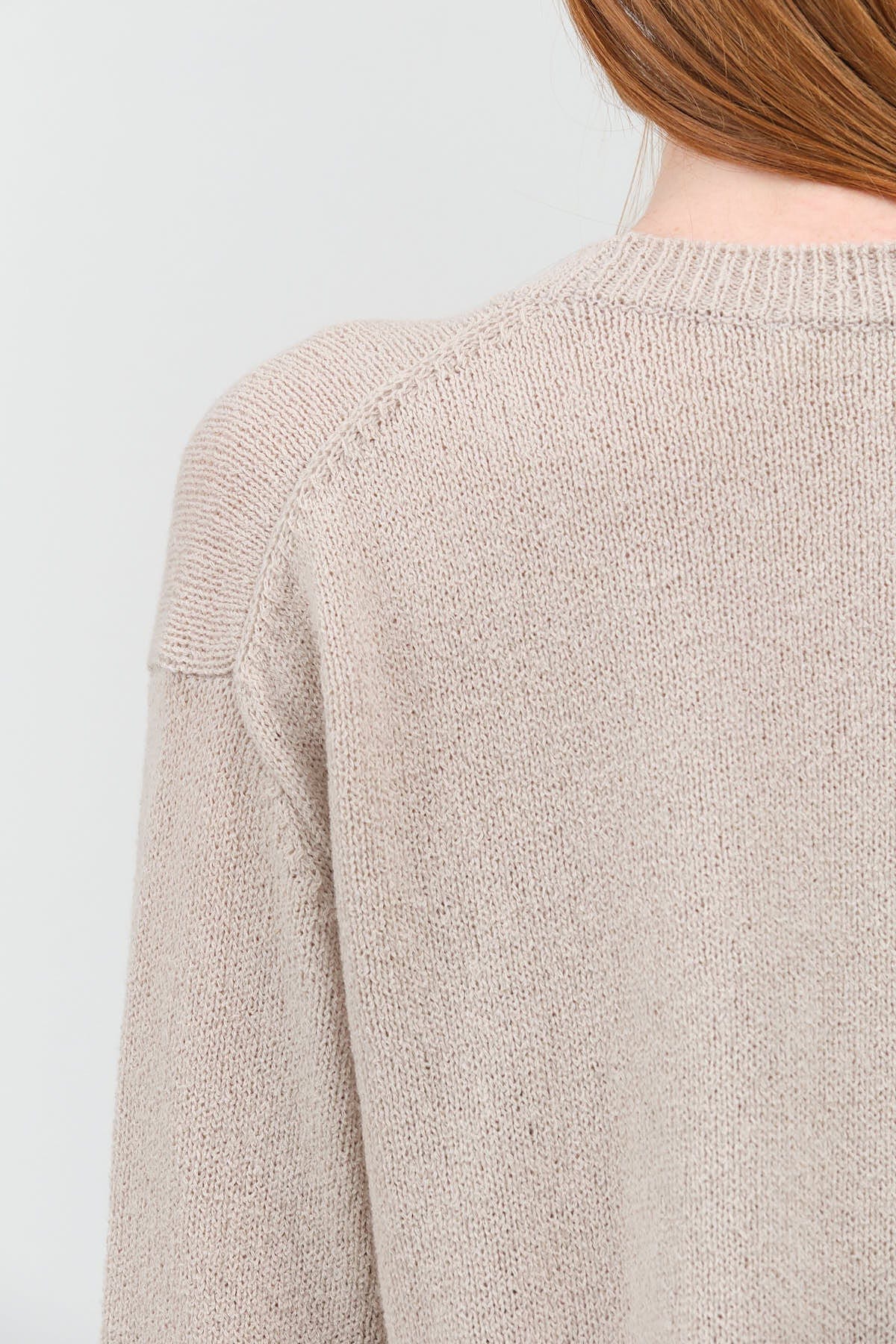 Evam Eva Apparel Womens Sweaters Wool Lily Pullover