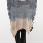 F Cashmere Accessories Scarves Felt Shawl in Teal Teal / One Size