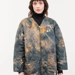 F Cashmere Apparel Womens Outerwear Kat Jacket in Brown/Black