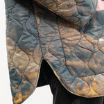 F Cashmere Apparel Womens Outerwear Kat Jacket in Brown/Black