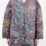 F Cashmere Apparel Womens Outerwear Kat Jacket in Blue/Grey