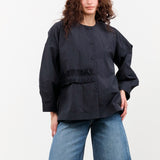 Fabiana Pigna Apparel Womens Blouses Hisa Blouse Onyx / XSmall