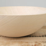 Farmhouse Pottery Home Kitchen Serving 15" Crafted Wooden Bowl