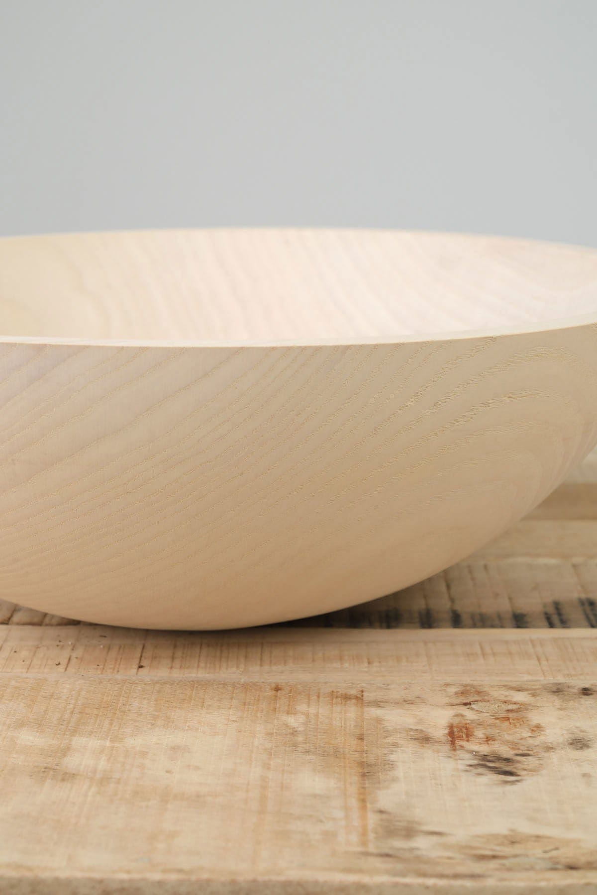 Farmhouse Pottery Home Kitchen Serving 15" Crafted Wooden Bowl