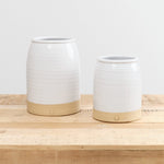 Farmhouse Pottery Home Vessels Large Beehive Crock Stoneware