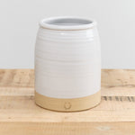 Farmhouse Pottery Home Vessels Medium Beehive Crock Stoneware