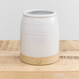 Farmhouse Pottery Home Vessels Medium Beehive Crock Stoneware