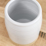 Farmhouse Pottery Home Vessels Medium Beehive Crock Stoneware