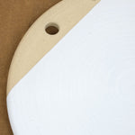 Farmhouse Pottery Home Kitchen Serving Large Round Cheese Stone