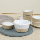 Farmhouse Pottery Home Kitchen Dishware Petite Silo Bowl Stoneware / 3.25" Dia X 2" H