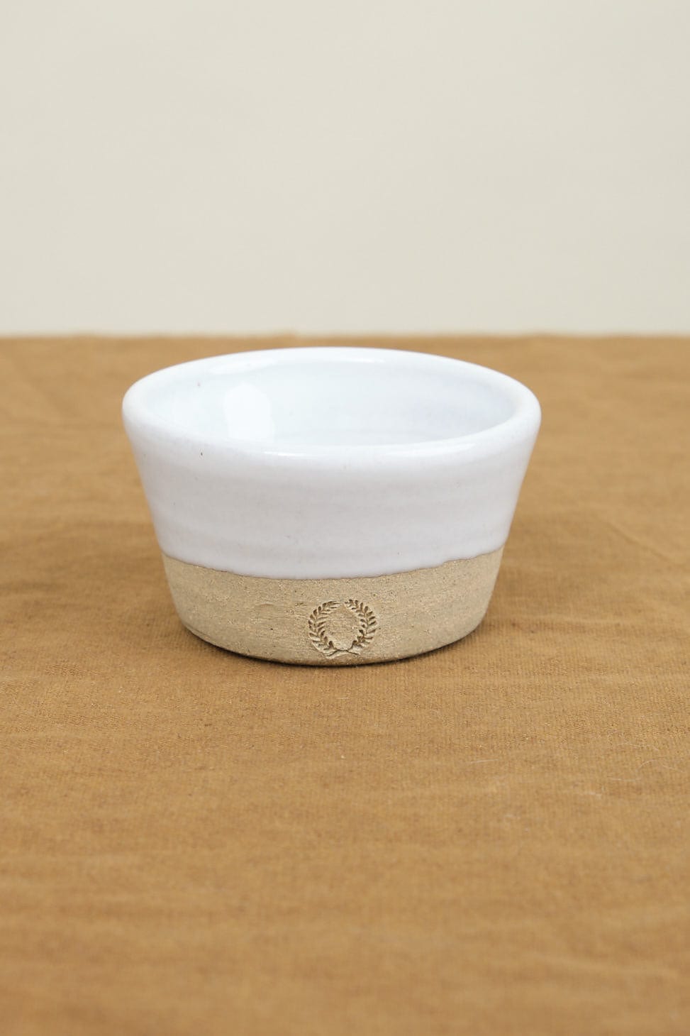 Farmhouse Pottery Home Kitchen Dishware Petite Silo Bowl Stoneware / 3.25" Dia X 2" H