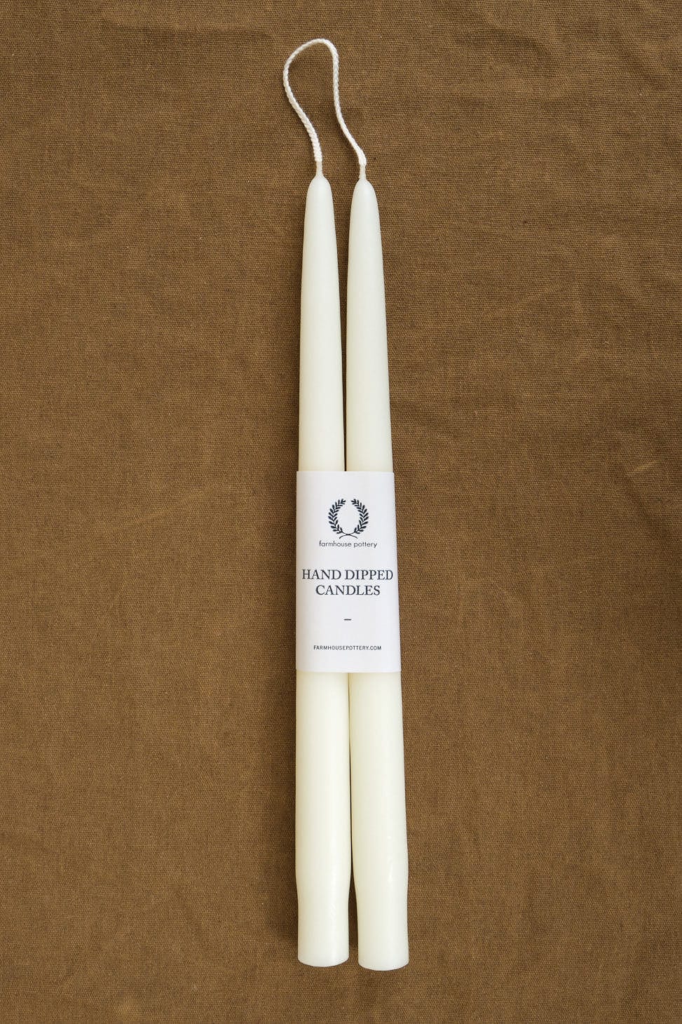 Farmhouse Pottery Home Candles 12" Taper Candles
