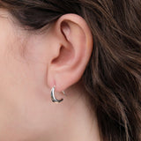 Fay Andrada Jewelry Earrings Selka Petite Hoops Sterling Silver / Pair
