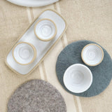 Farmhouse Pottery Home Kitchen Trivets Artisan Felt Hot Pads