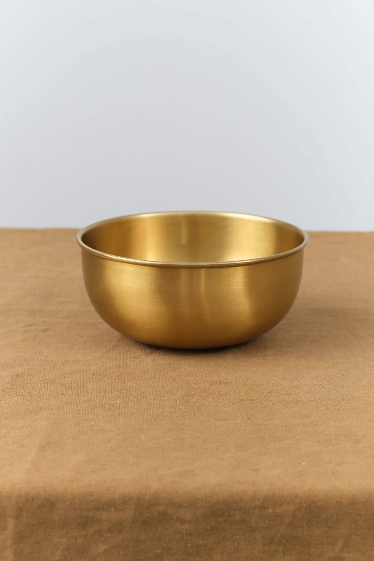 Fog Linen Work Home Kitchen Serving Large Brass Bowl Brass / 5.5" Dia X 2.5" H