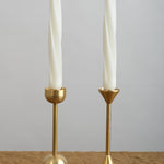 Fort Standard USA Made Brass Dome and Cone Shaped Candle Holder 