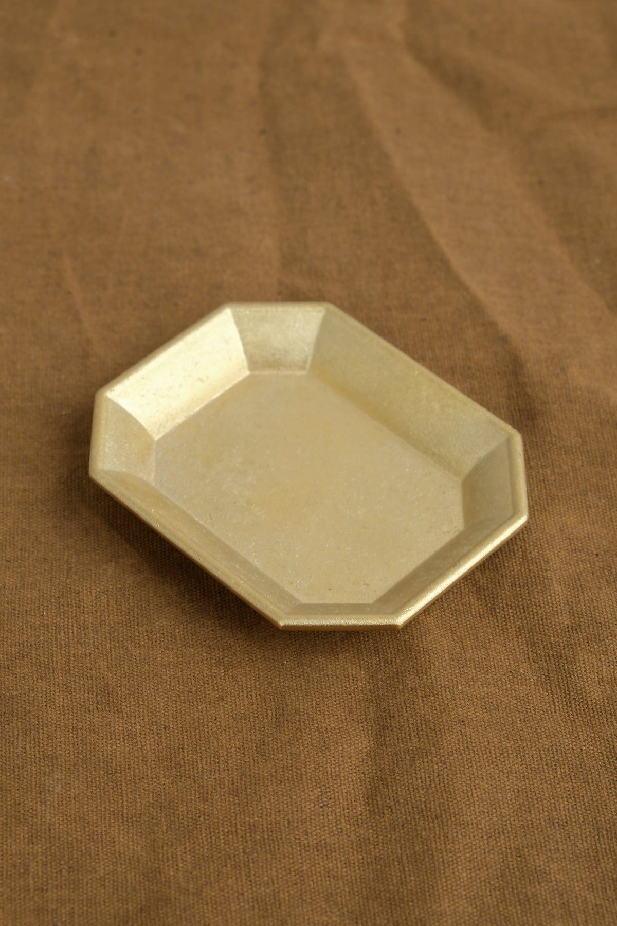 Futagami Home Objects Small Brass Stationery Tray