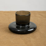 Gary Bodker Glass Tea Light Holder in Charcoal 