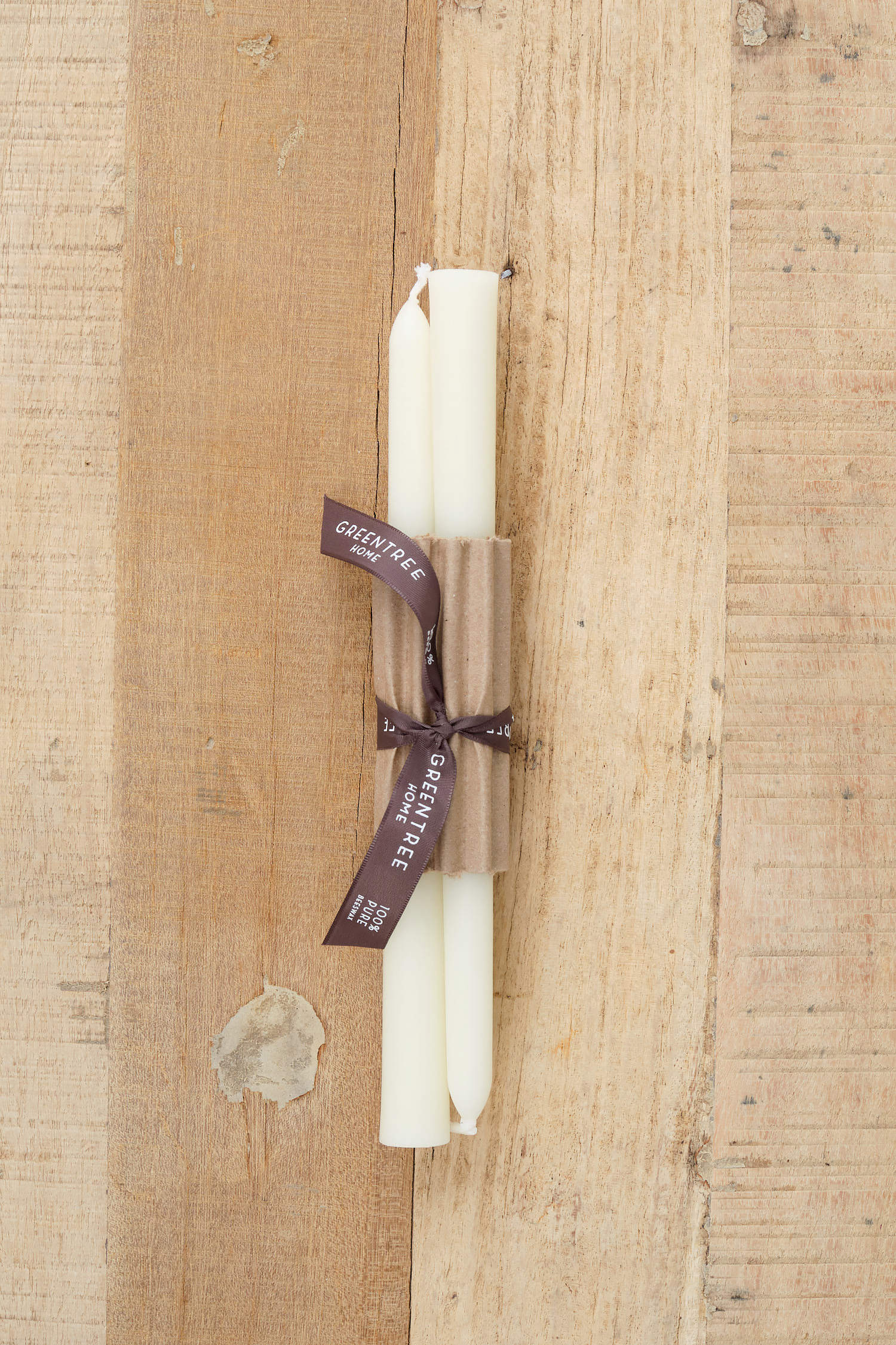 Greentree Home Home Candles Everyday Taper Candles Cream