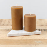 Greentree Home Home Candles Pillar Candle in Burnt Amber