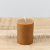 Greentree Home Home Candles Pillar Candle in Burnt Amber Burnt Amber / 4" H X 3" Dia