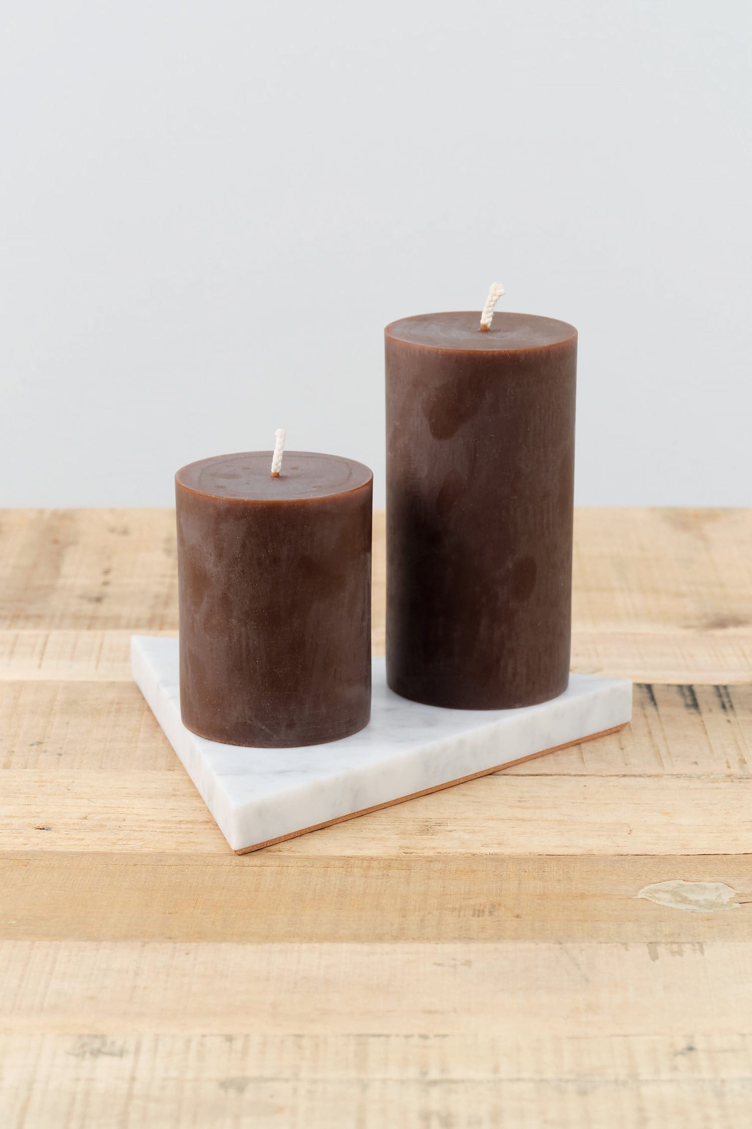 Greentree Home Home Candles Pillar Candle in Espresso