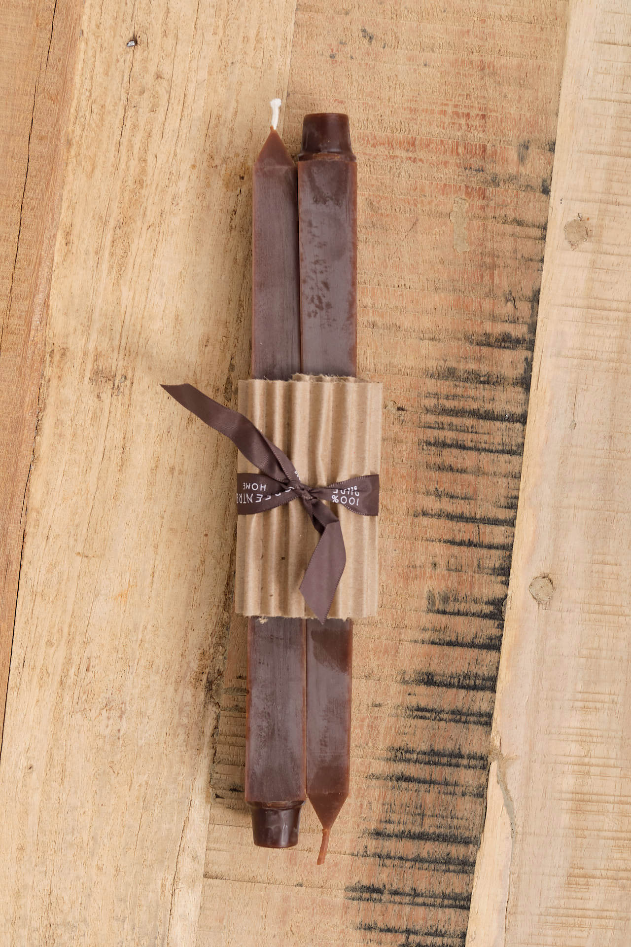 Greentree Home Home Candles Square Taper Candles Espresso