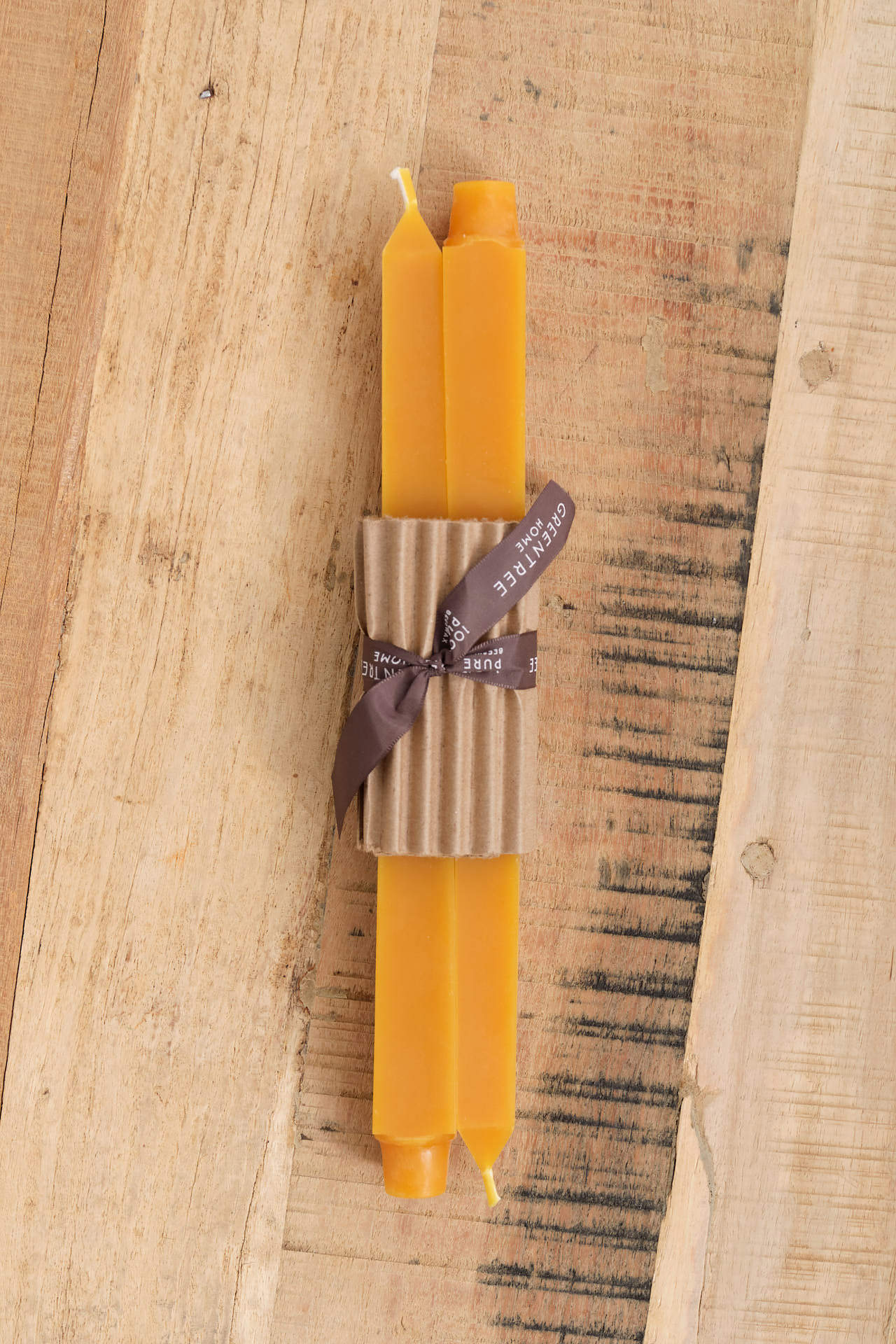 Greentree Home Home Candles Square Taper Candles Golden Rod