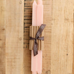Greentree Home Home Candles Square Taper Candles Blush