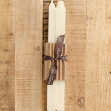 Greentree Home Home Candles Square Taper Candles Cream