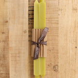 Greentree Home Home Candles Square Taper Candles Bamboo