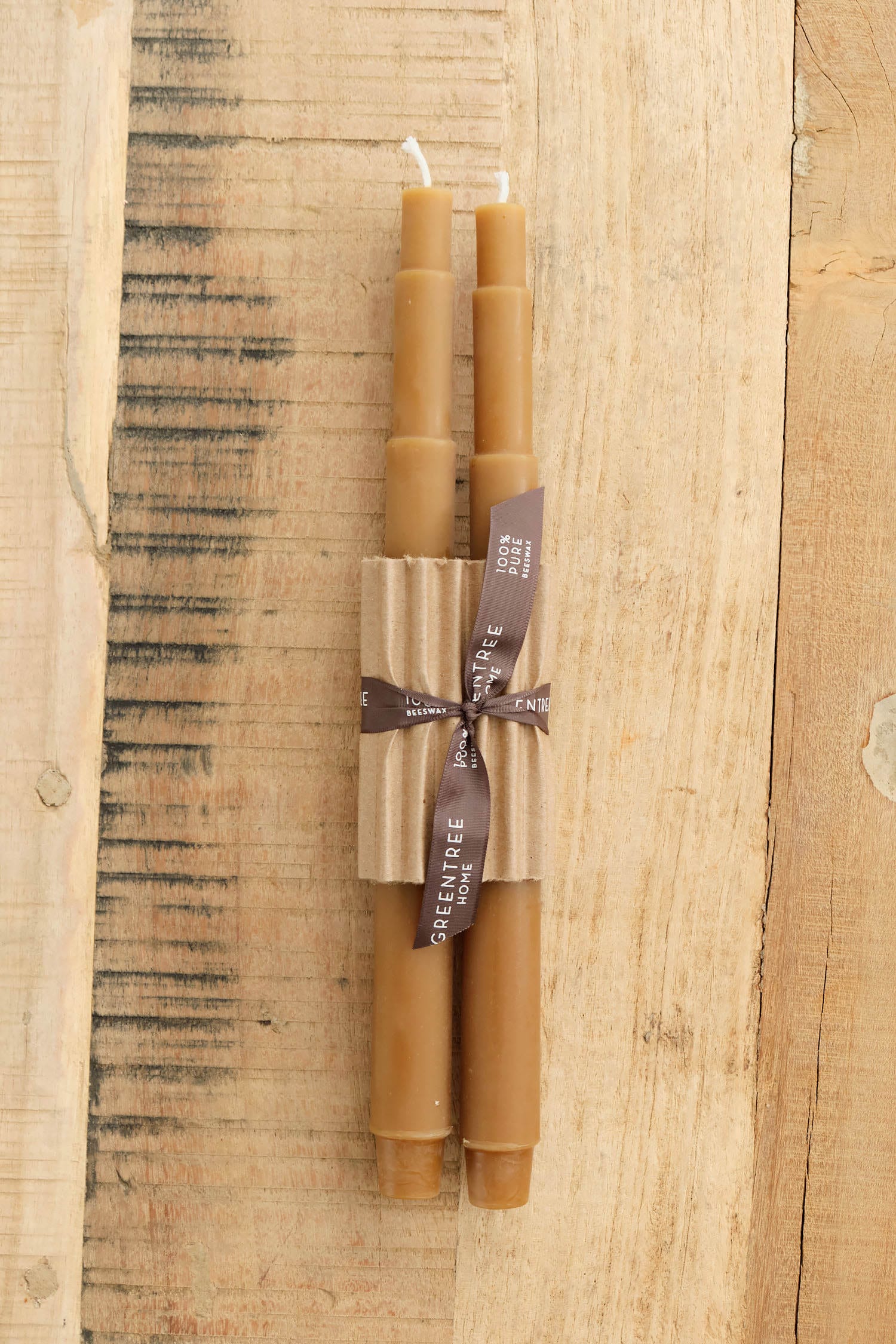 Greentree Home Home Candles Tele Taper Candles Burnt Amber