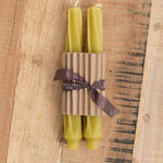 Greentree Home Home Candles Twist Taper Candles Bamboo