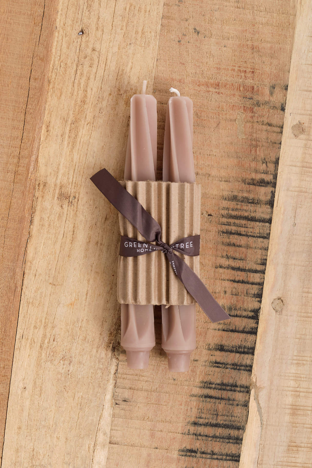 Greentree Home Home Candles Twist Taper Candles Moondust