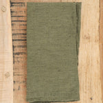 Hale Mercantile Home Kitchen Napkins Basix Linen Napkin Armee / 18" L X 18" W
