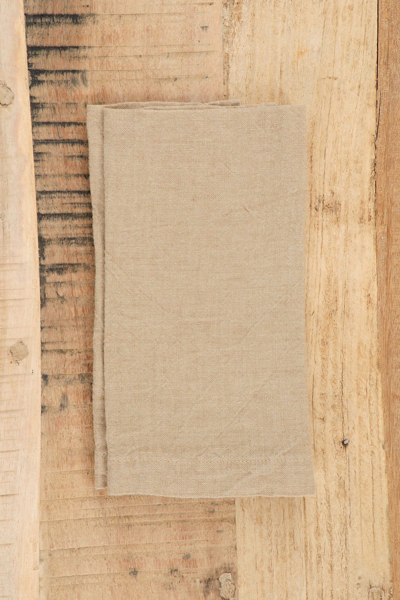 Hale Mercantile Home Kitchen Napkins Basix Linen Napkin Carmel / 18" L X 18" W