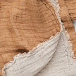 Hale Mercantile Home Throws Crush Double Linen Throw Blanket