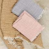 Hale Mercantile Home Bedding Crush Linen Throw