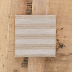 Hale Mercantile Home Bedding Euro Basix Stripe Linen Pillowcase Brun/Sable / 26" L X 26" W